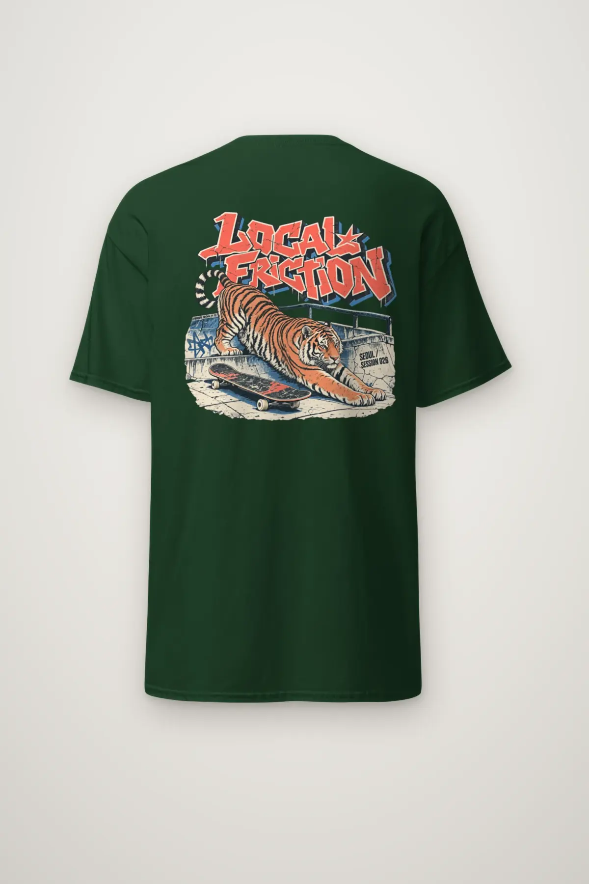"Local Friction" Heavyweight Unisex Crewneck T-shirt