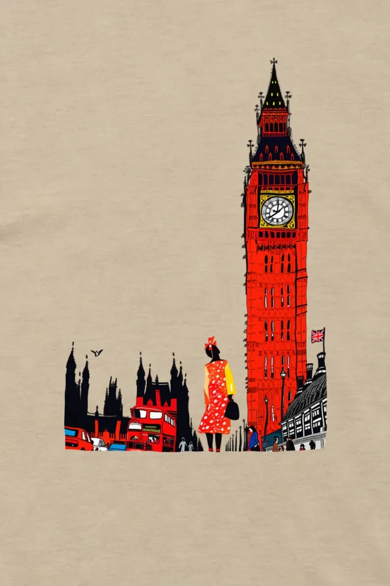 "London Transit Retro" Unisex Longsleeve T-shirt