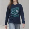 "Long Oval Skating Society" Unisex Longsleeve T-shirt