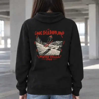 "Long Shadow Jump" Heavy Blend Unisex Pullover Hoodie