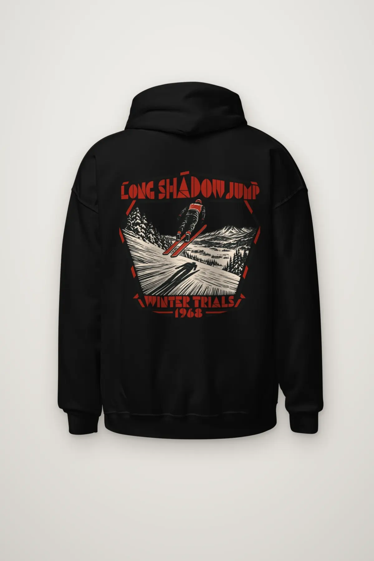 "Long Shadow Jump" Heavy Blend Unisex Pullover Hoodie
