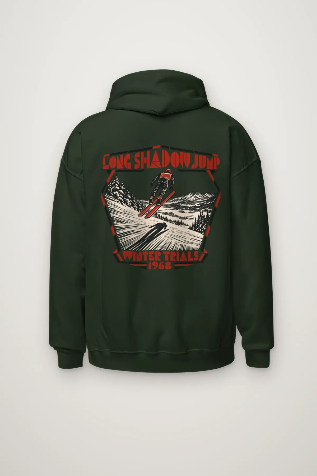 "Long Shadow Jump" Heavy Blend Unisex Pullover Hoodie