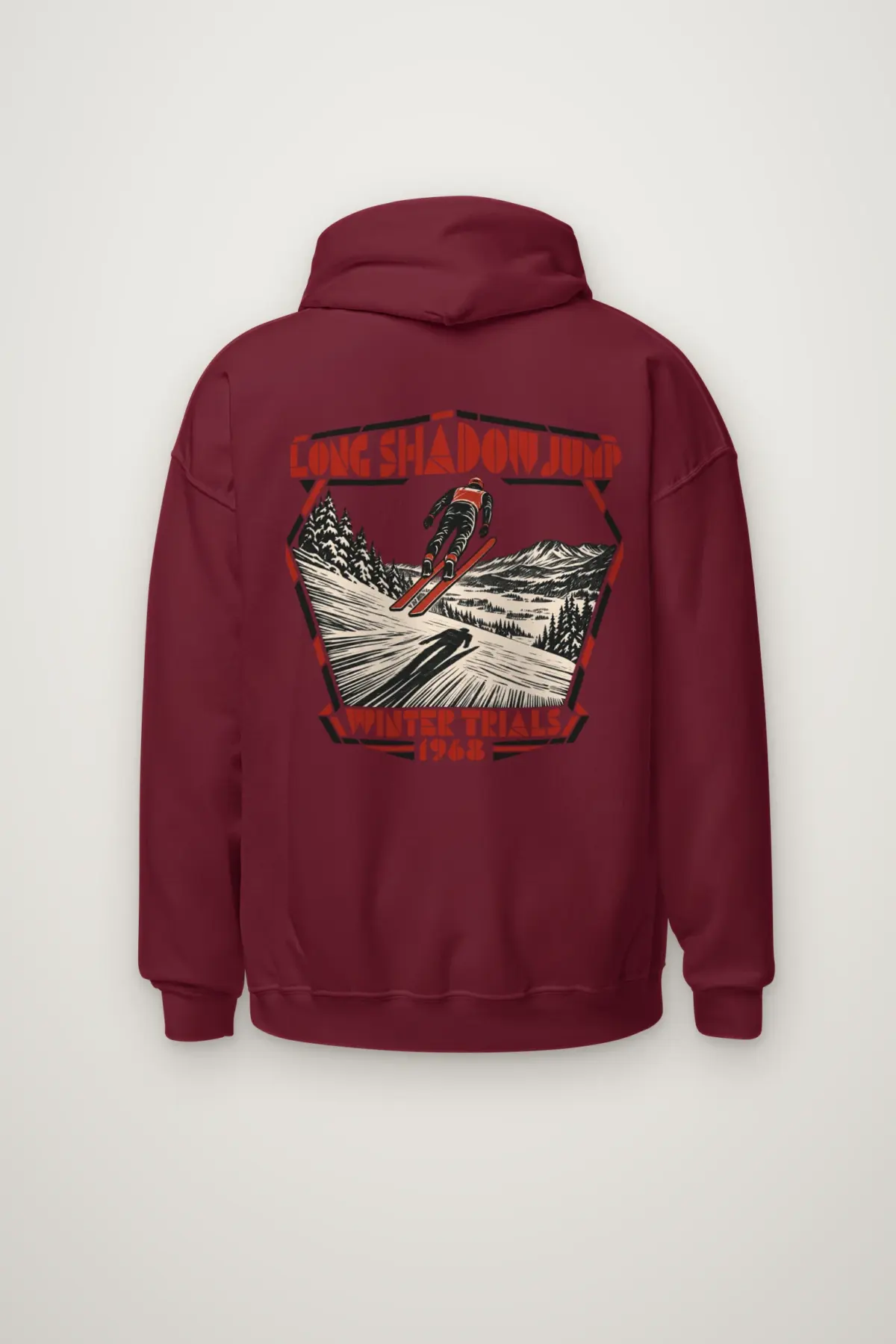 "Long Shadow Jump" Heavy Blend Unisex Pullover Hoodie