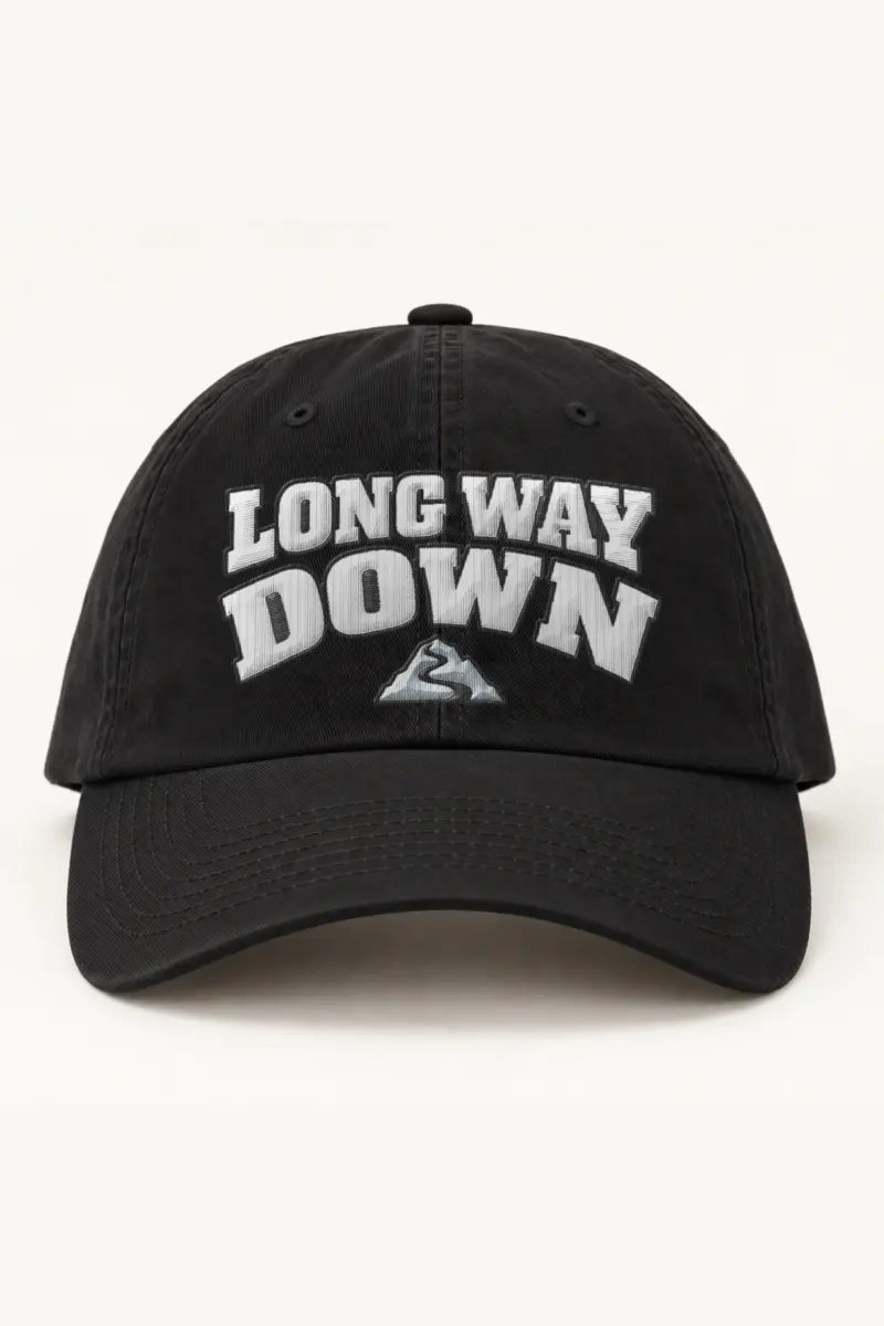 "Long Way Down" Classic Dad Hat · Embroidered
