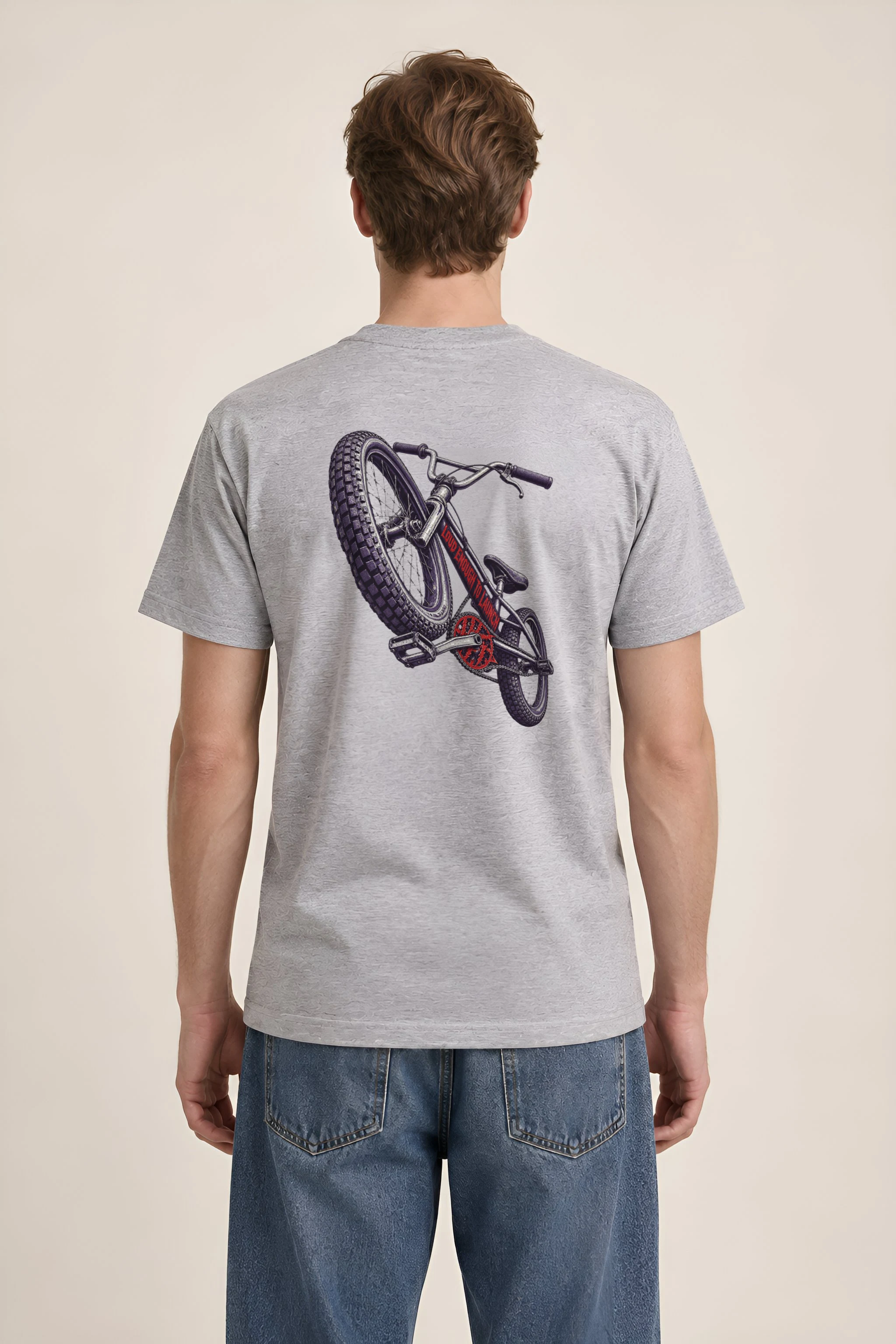 "Loud Enough to Launch" Heavyweight Unisex Crewneck T-shirt