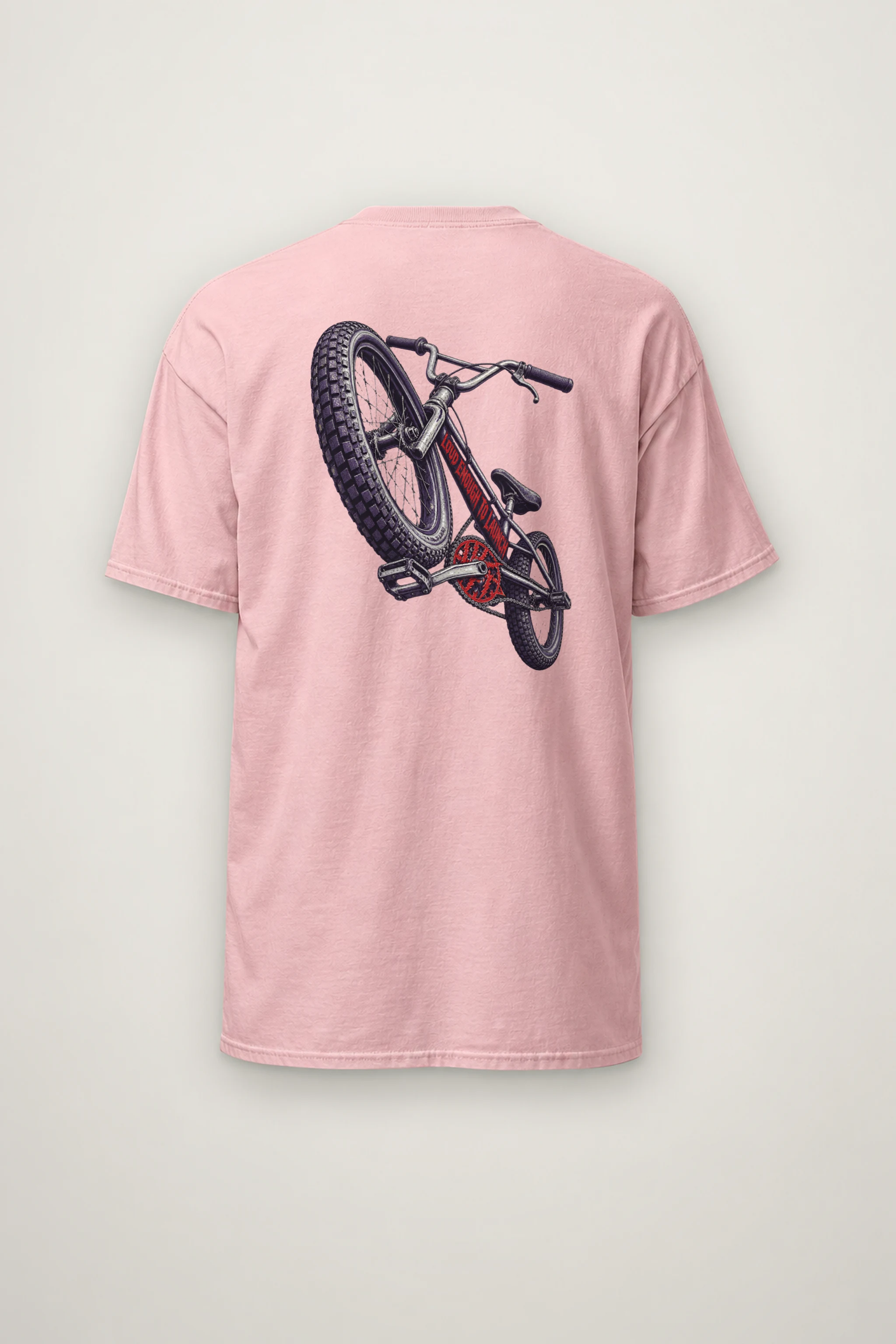 "Loud Enough to Launch" Heavyweight Unisex Crewneck T-shirt