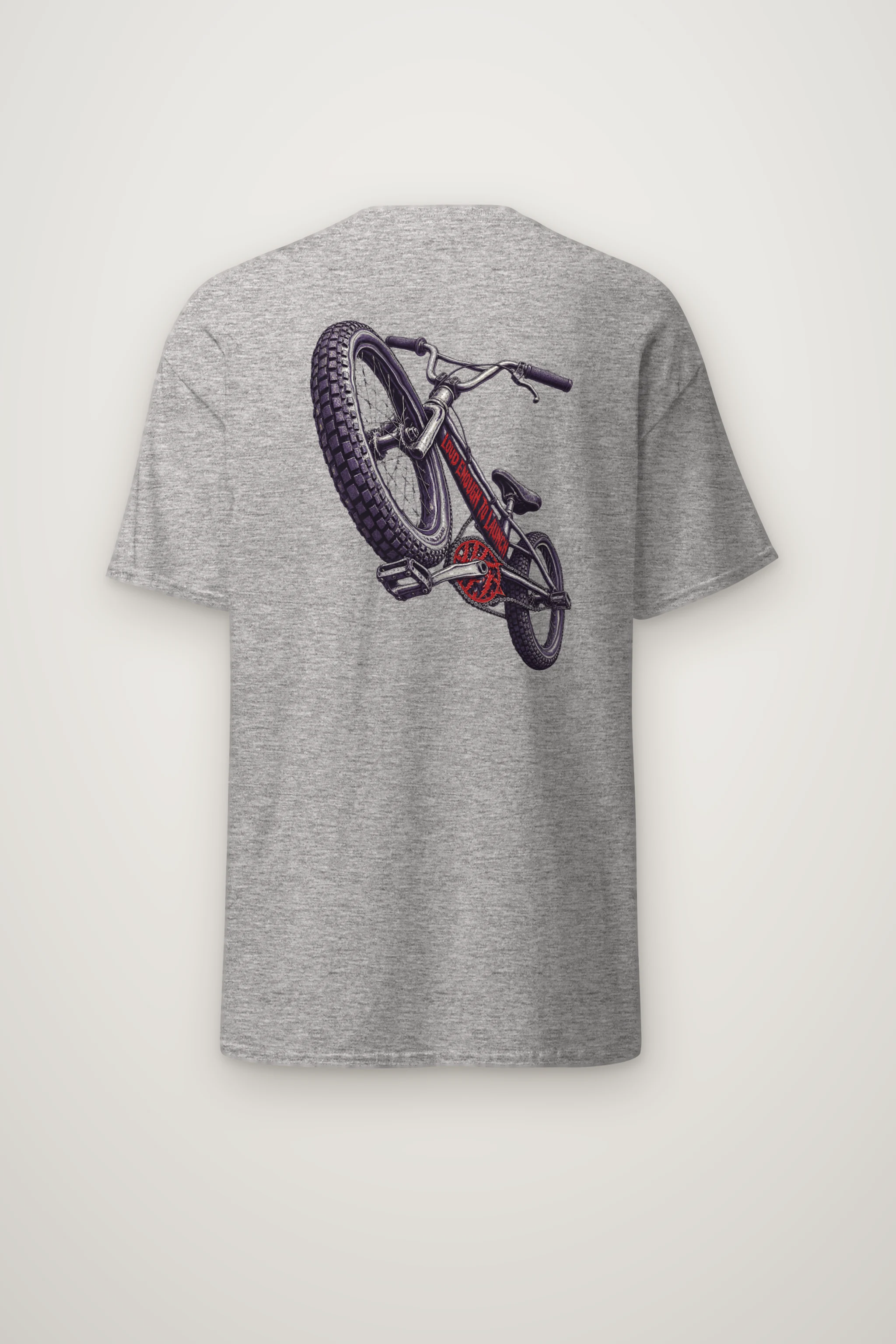 "Loud Enough to Launch" Heavyweight Unisex Crewneck T-shirt