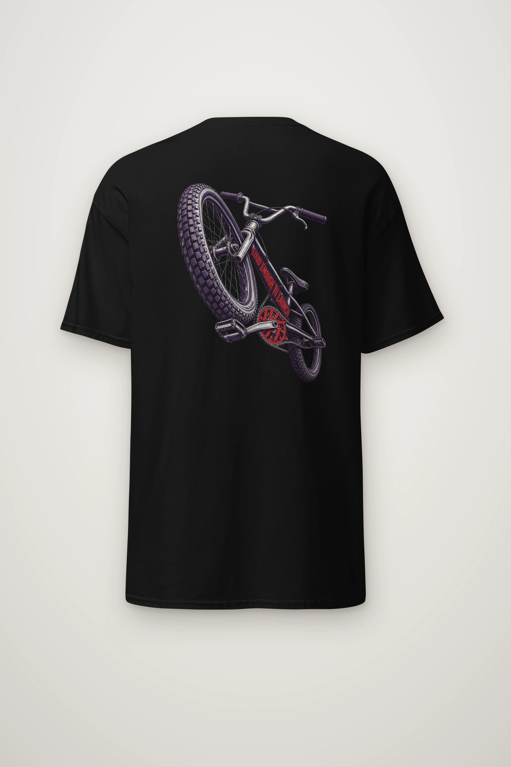 "Loud Enough to Launch" Heavyweight Unisex Crewneck T-shirt