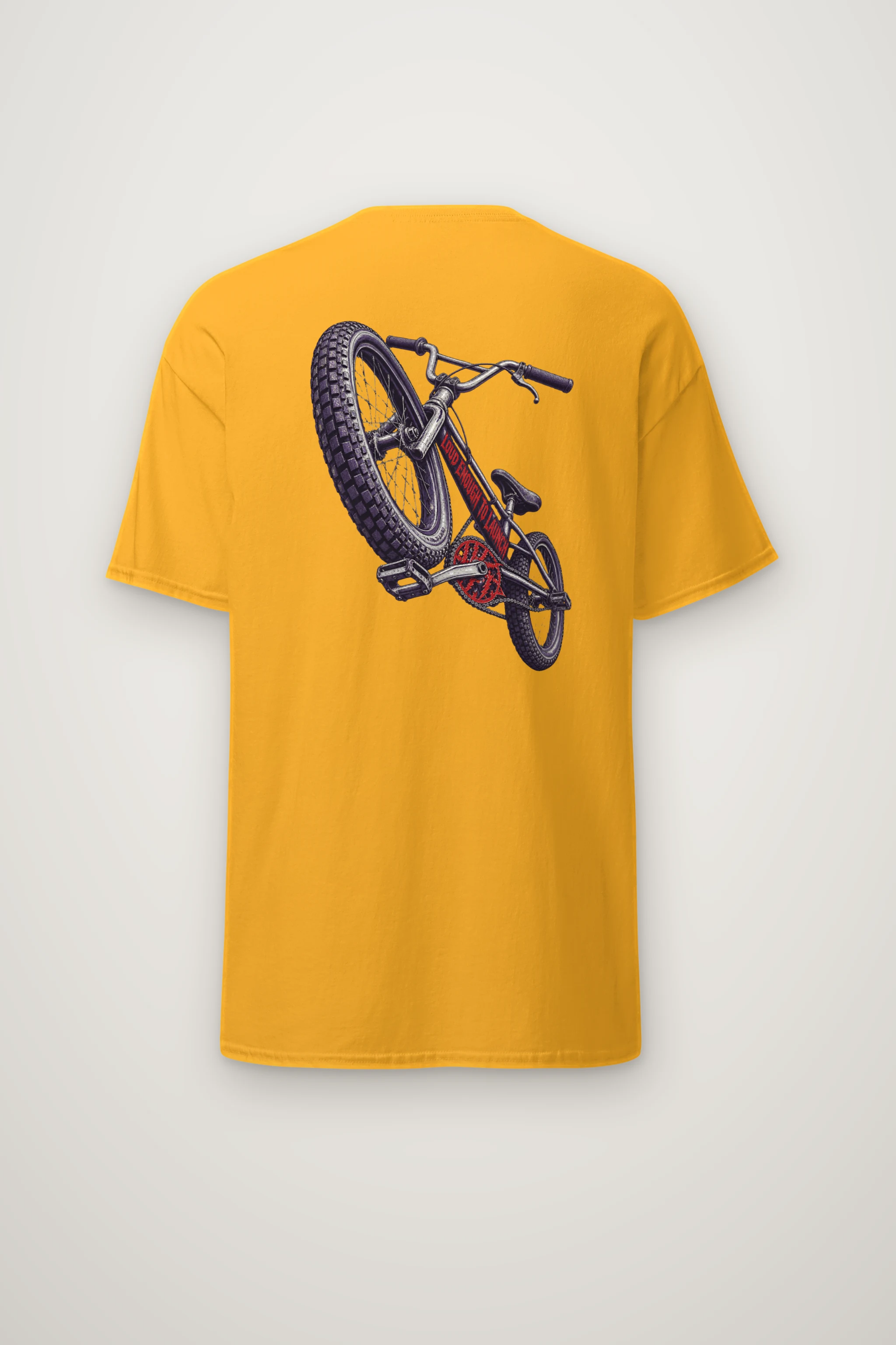 "Loud Enough to Launch" Heavyweight Unisex Crewneck T-shirt