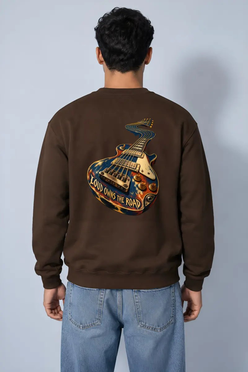 "Loud Owns the Road" Heavy Blend Unisex Crewneck Sweatshirt
