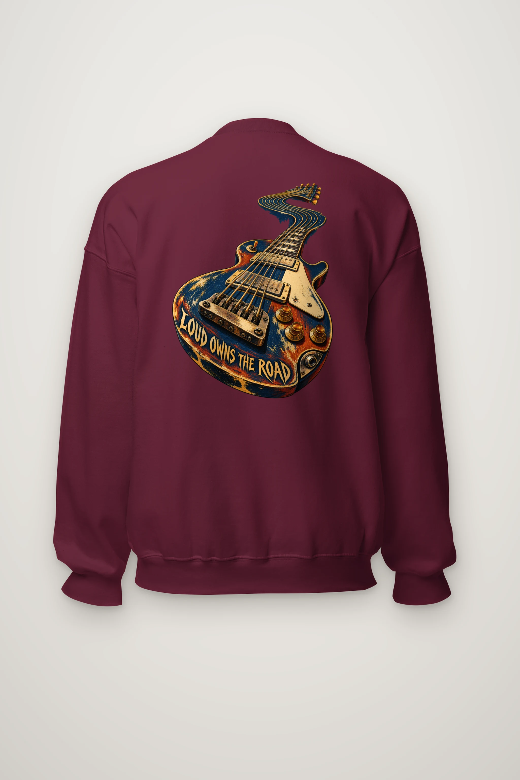 "Loud Owns the Road" Heavy Blend Unisex Crewneck Sweatshirt