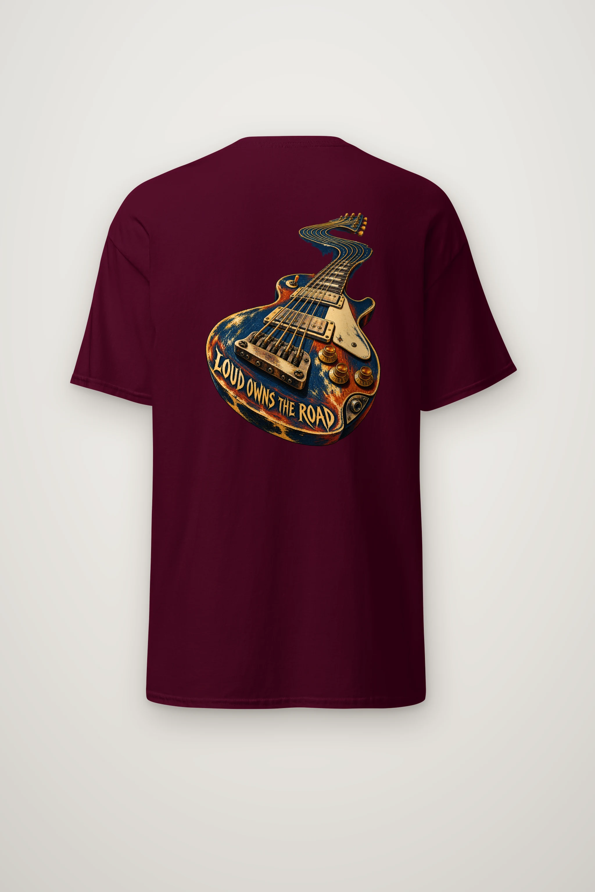 "Loud Owns the Road" Heavyweight Unisex Crewneck T-shirt