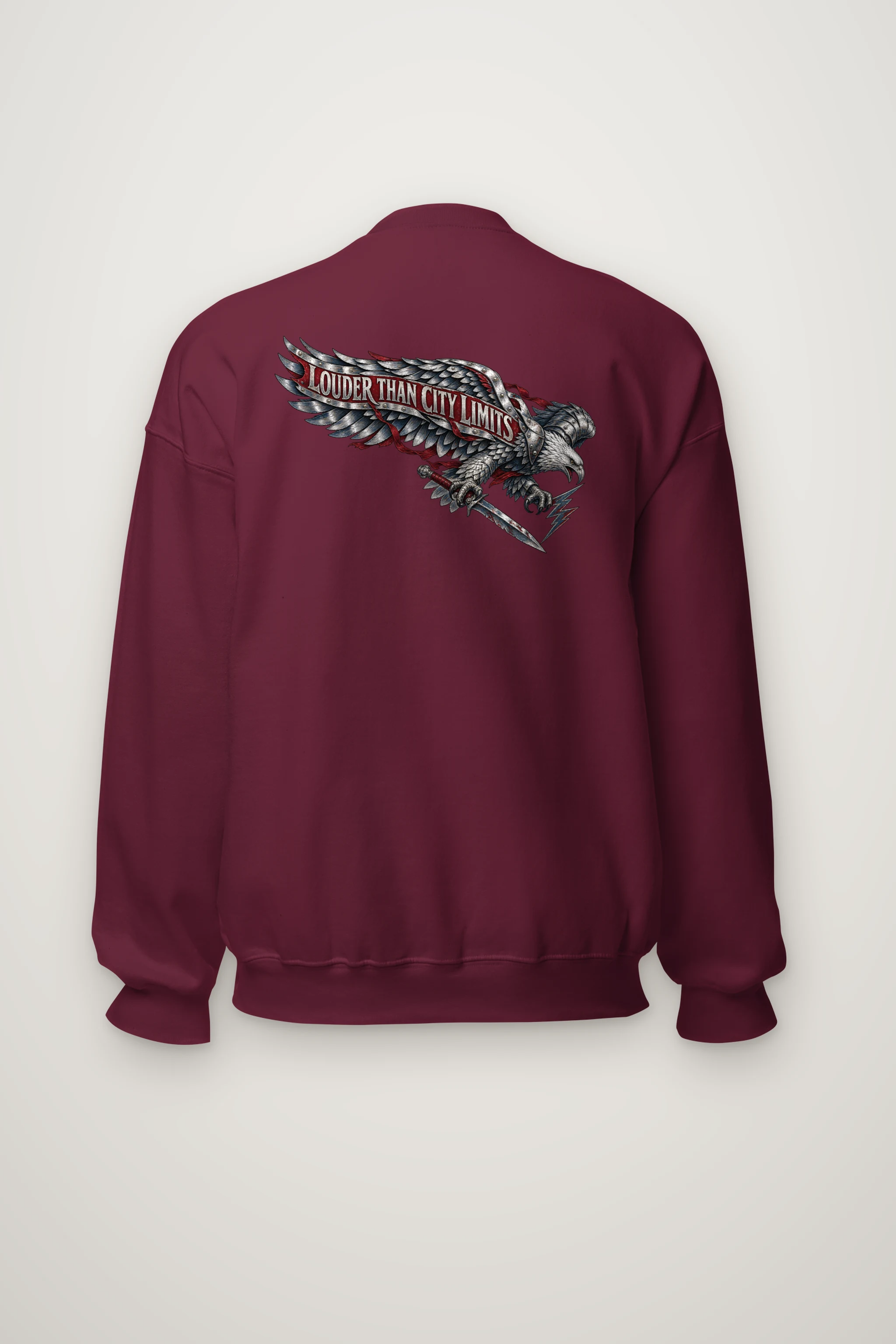 "Louder Than City Limits" Heavy Blend Unisex Crewneck Sweatshirt
