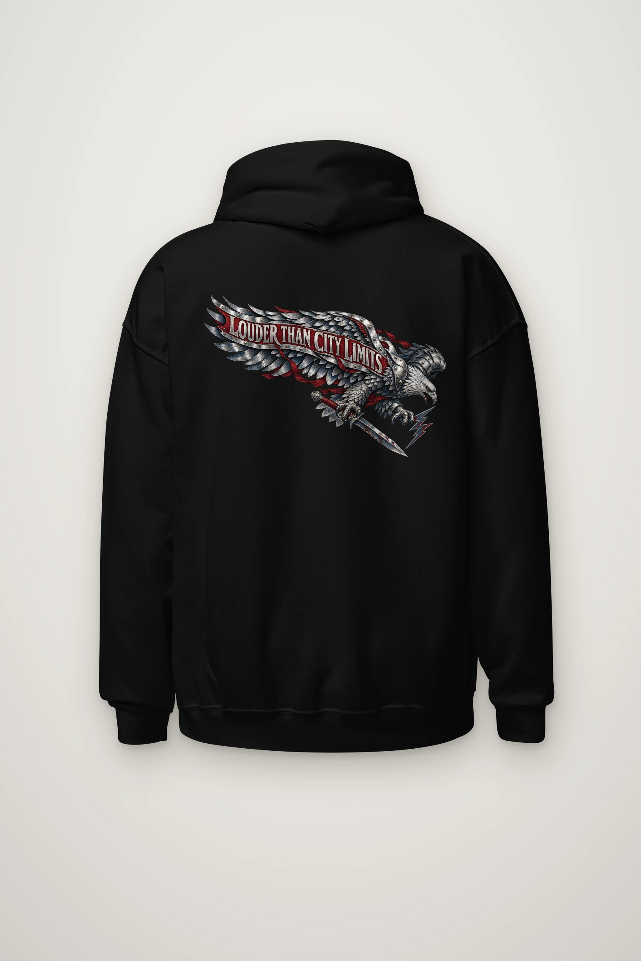 "Louder Than City Limits" Heavy Blend Unisex Pullover Hoodie