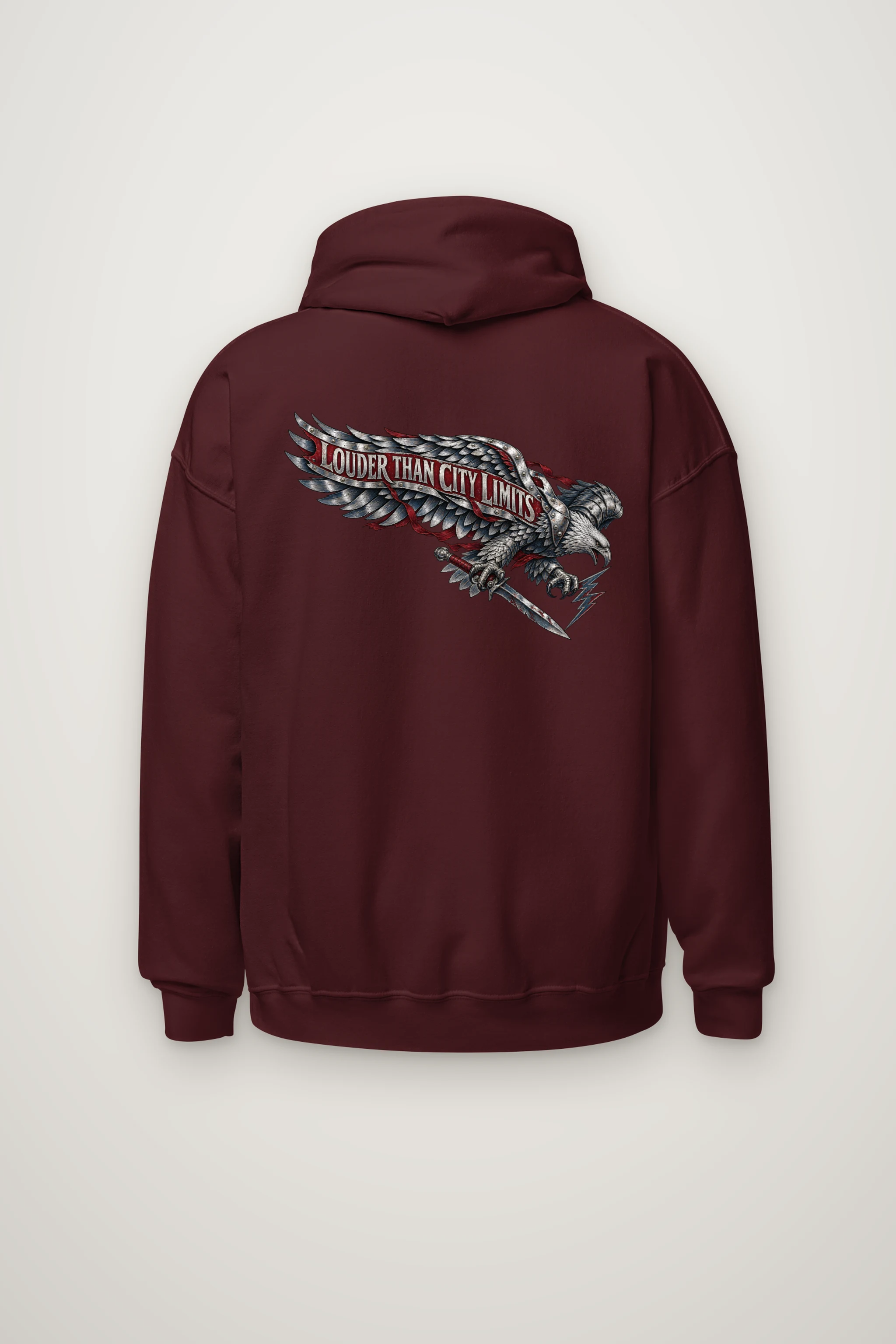 "Louder Than City Limits" Heavy Blend Unisex Pullover Hoodie