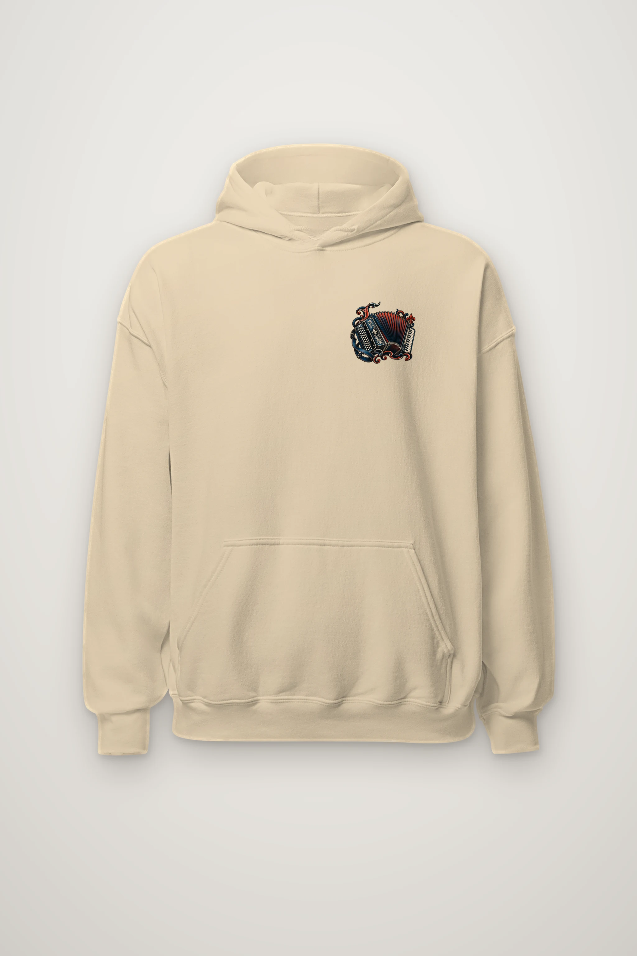 "Louisiana I Dance to Accordions" Heavy Blend Unisex Pullover Hoodie