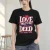 "Love In Deed" Heavyweight Unisex Crewneck T-shirt