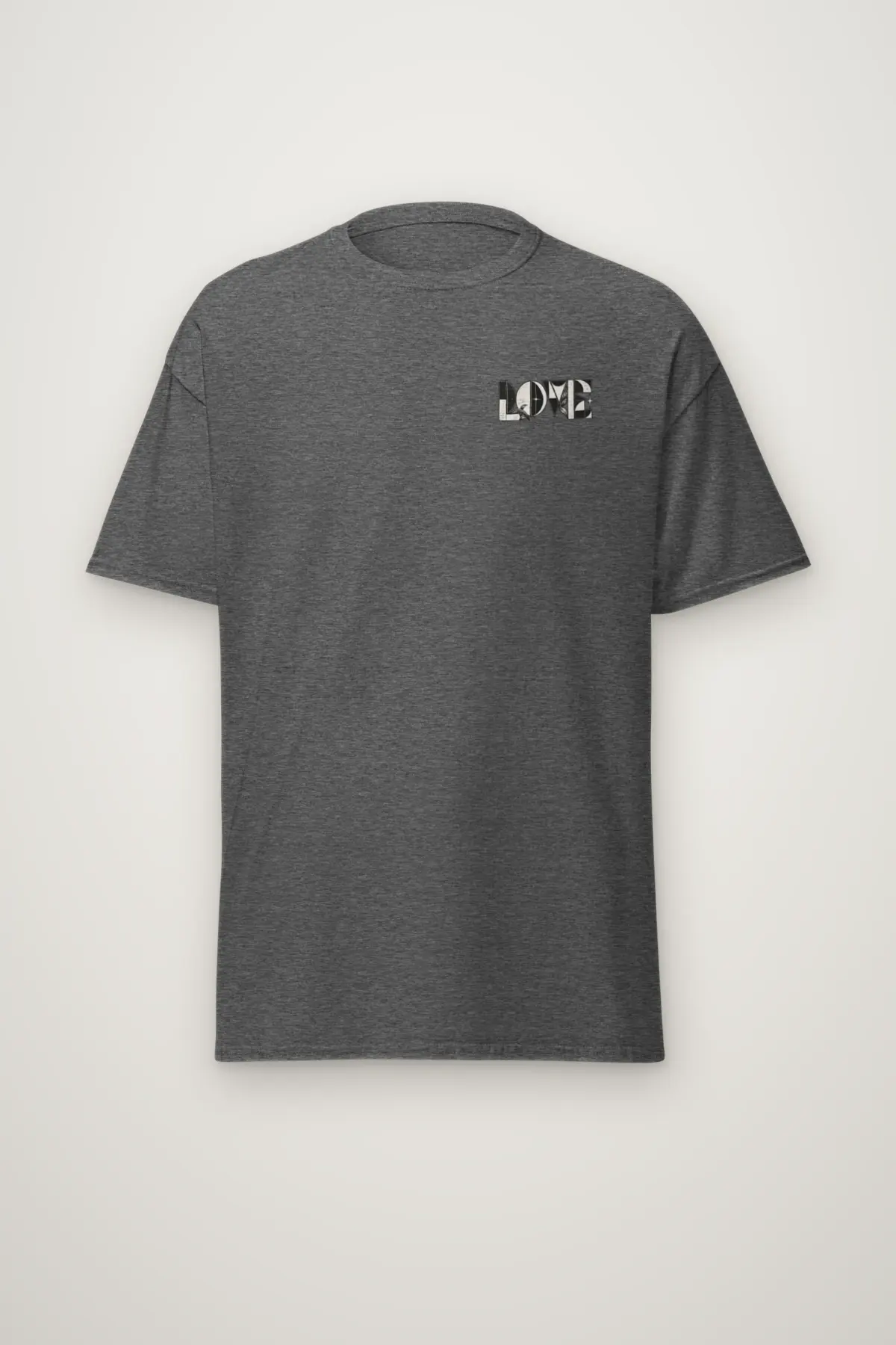 "Love What We Cannot Hold" Heavyweight Unisex Crewneck T-shirt