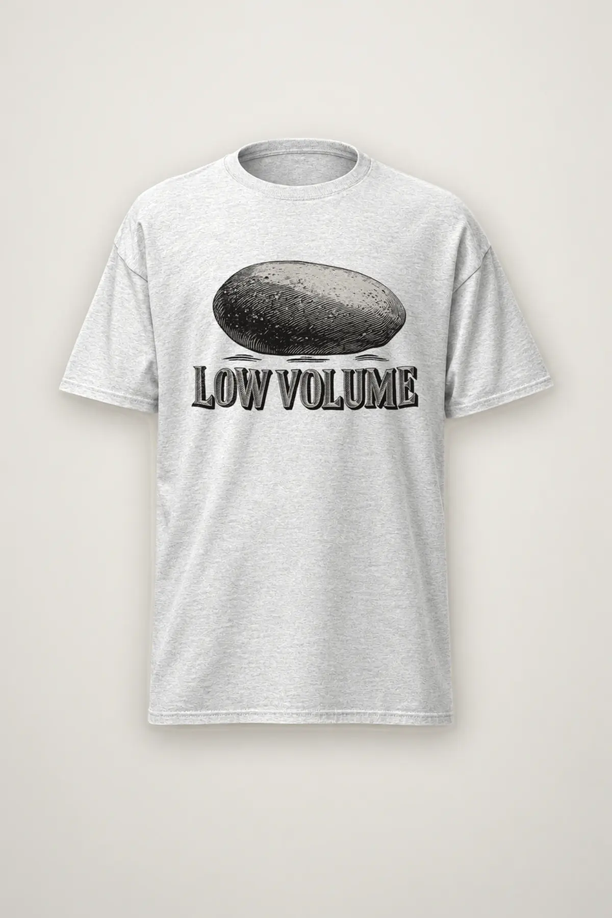 "Low Volume" Heavyweight Unisex Crewneck T-shirt