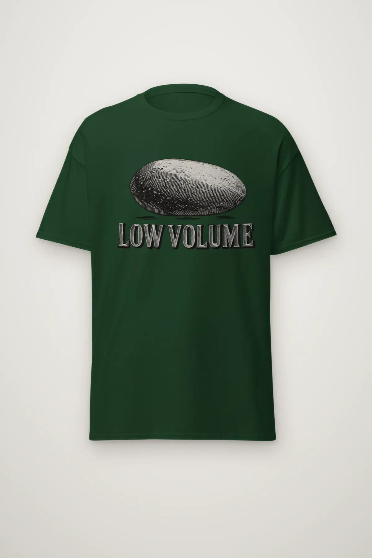 "Low Volume" Heavyweight Unisex Crewneck T-shirt