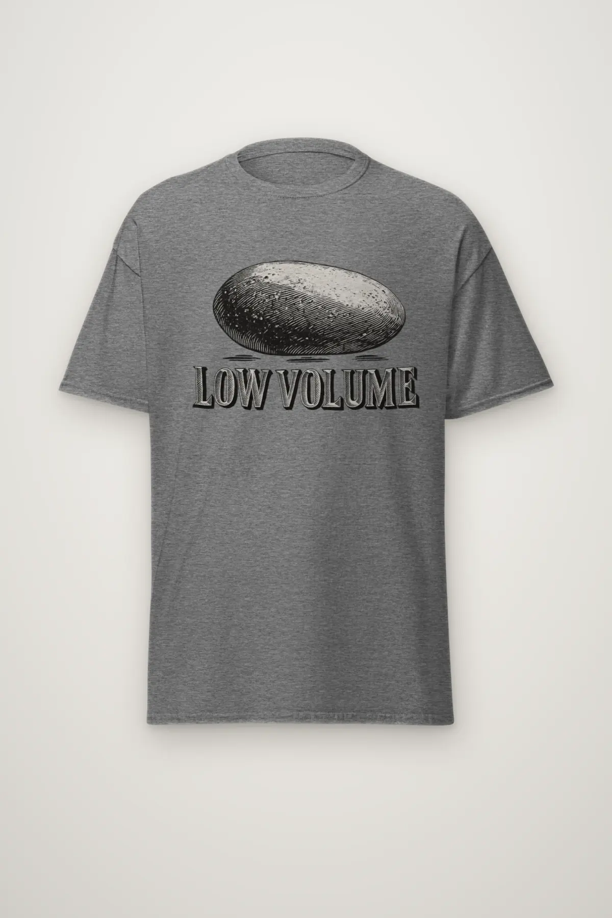 "Low Volume" Heavyweight Unisex Crewneck T-shirt