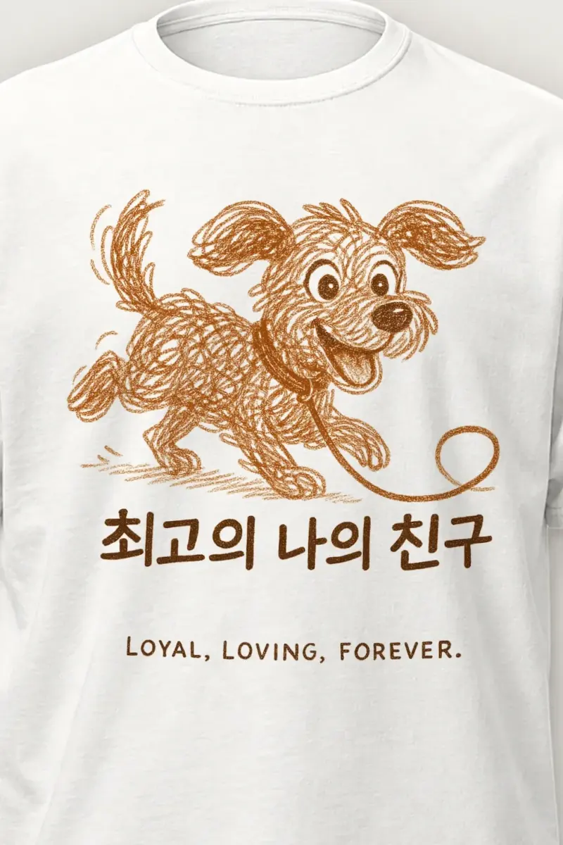 "Loyal Loving Forever" Heavyweight Unisex Crewneck T-shirt