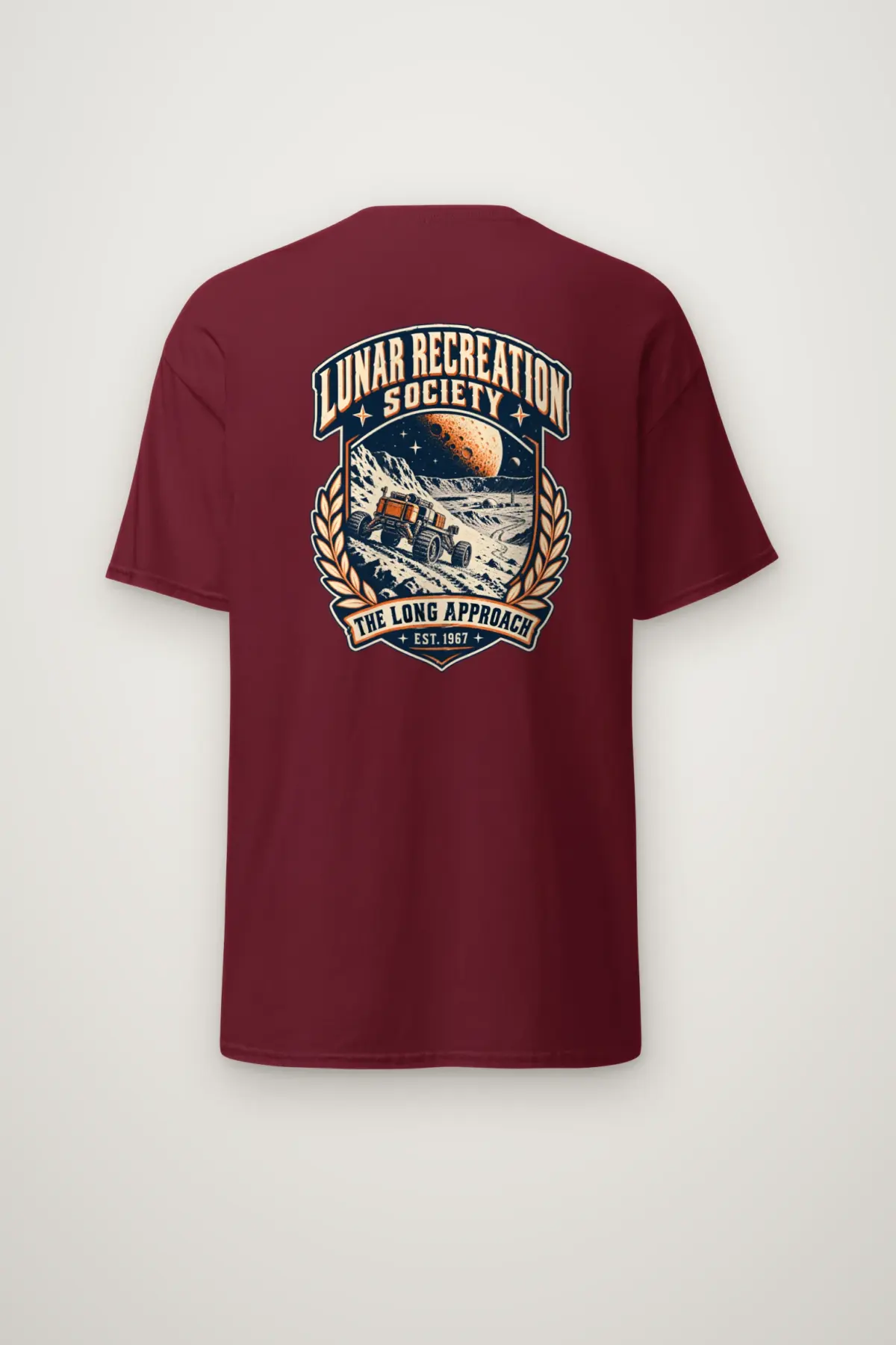 "Lunar Recreation Society" Heavyweight Unisex Crewneck T-shirt