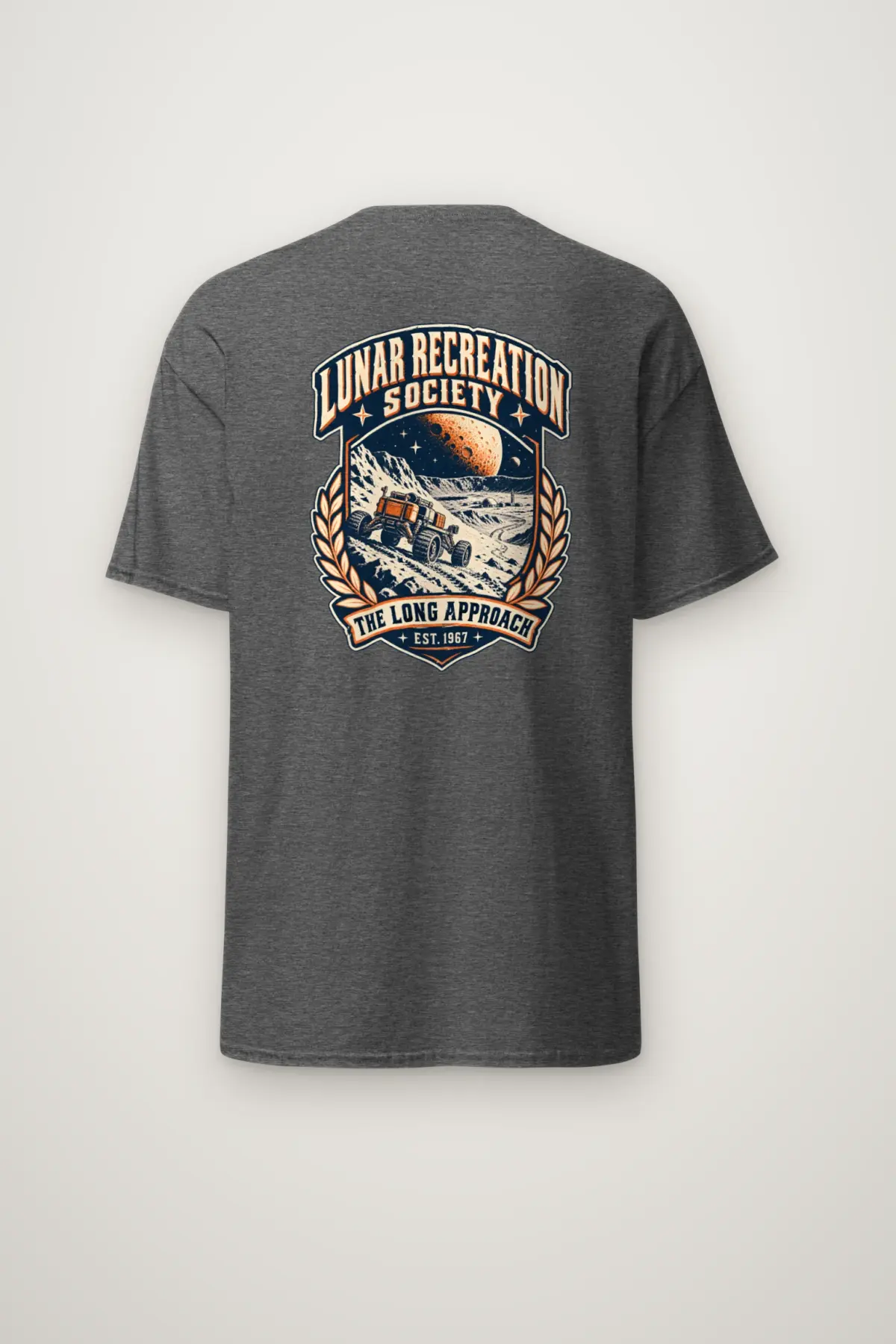 "Lunar Recreation Society" Heavyweight Unisex Crewneck T-shirt