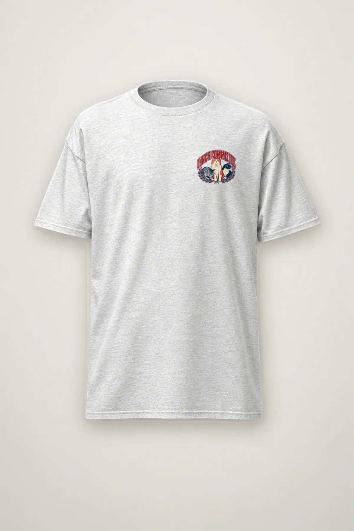 "Lunch Committee" Heavyweight Unisex Crewneck T-shirt