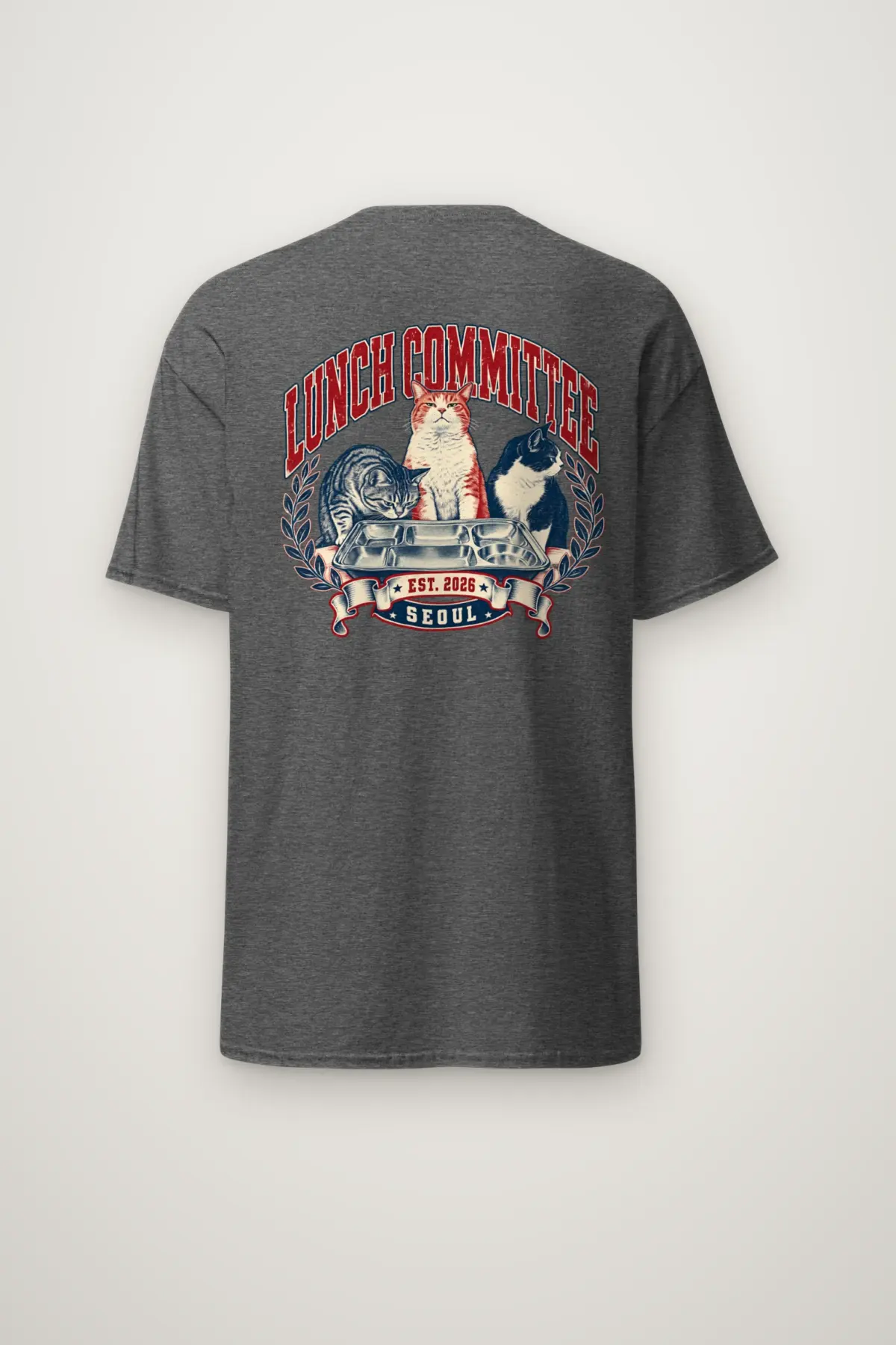 "Lunch Committee" Heavyweight Unisex Crewneck T-shirt