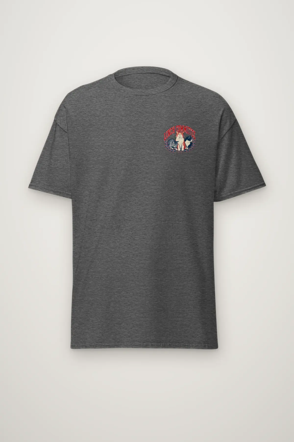 "Lunch Committee" Heavyweight Unisex Crewneck T-shirt