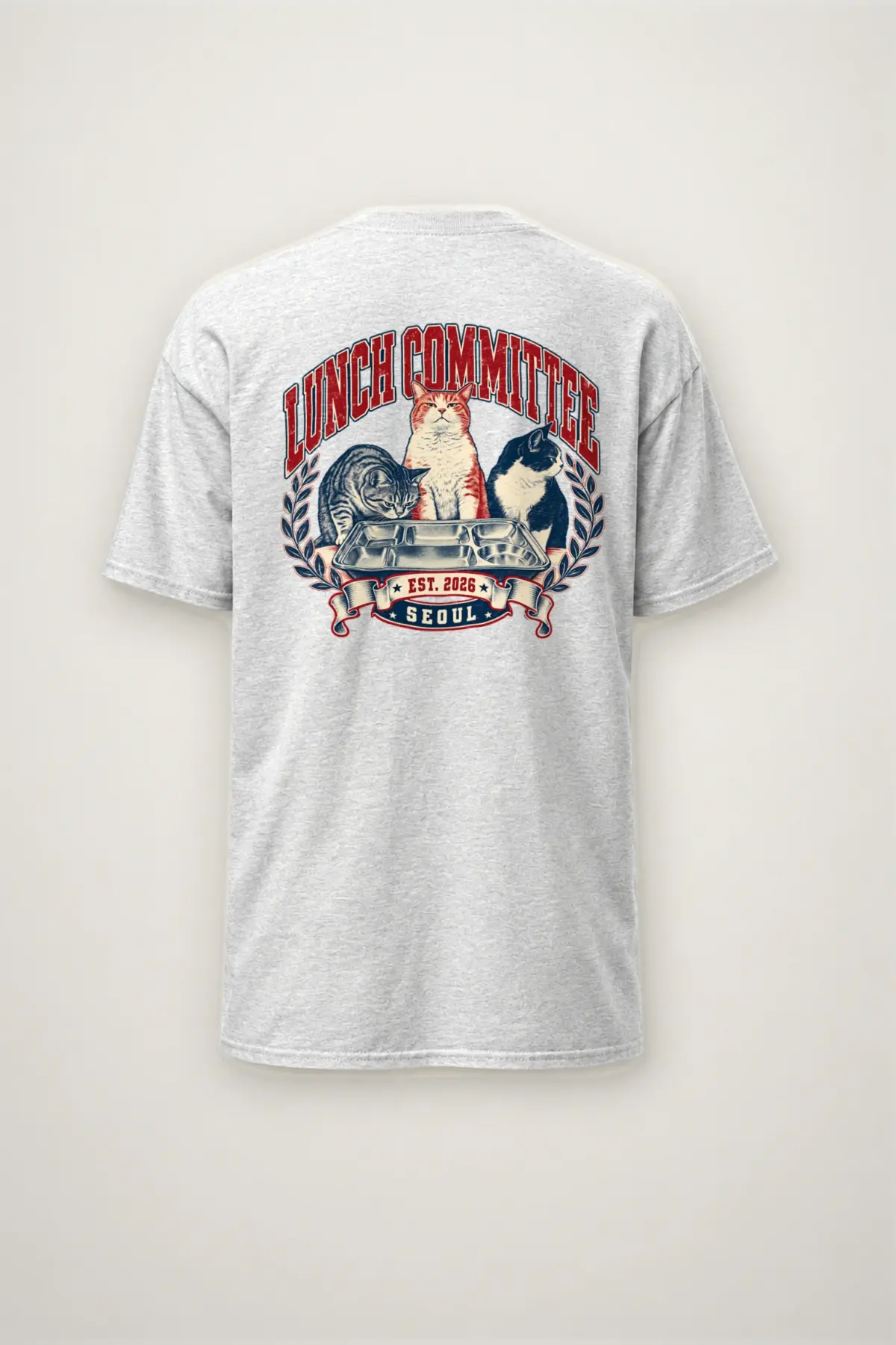 "Lunch Committee" Heavyweight Unisex Crewneck T-shirt