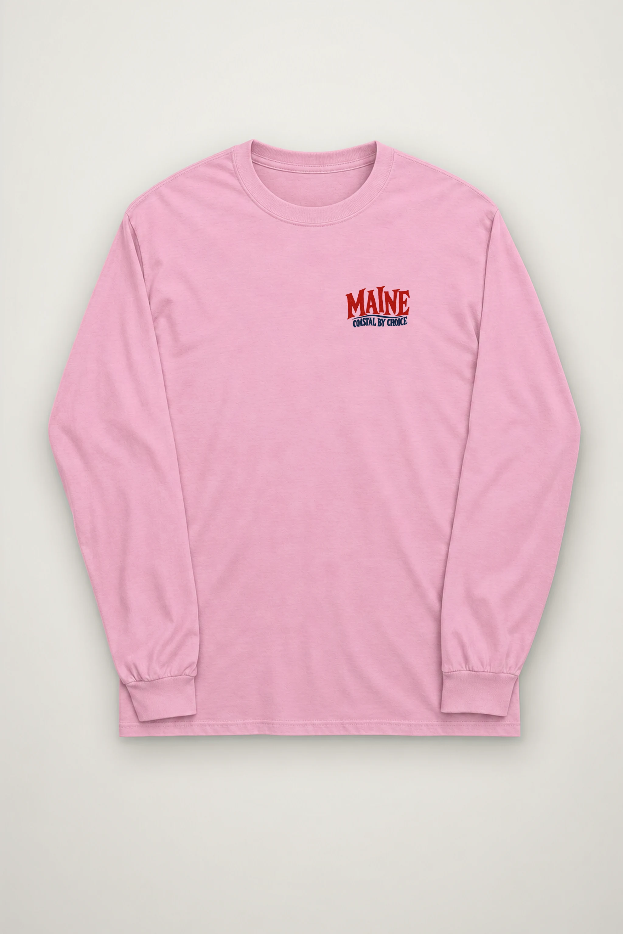 "Maine, Coastal by Choice" Unisex Longsleeve T-shirt