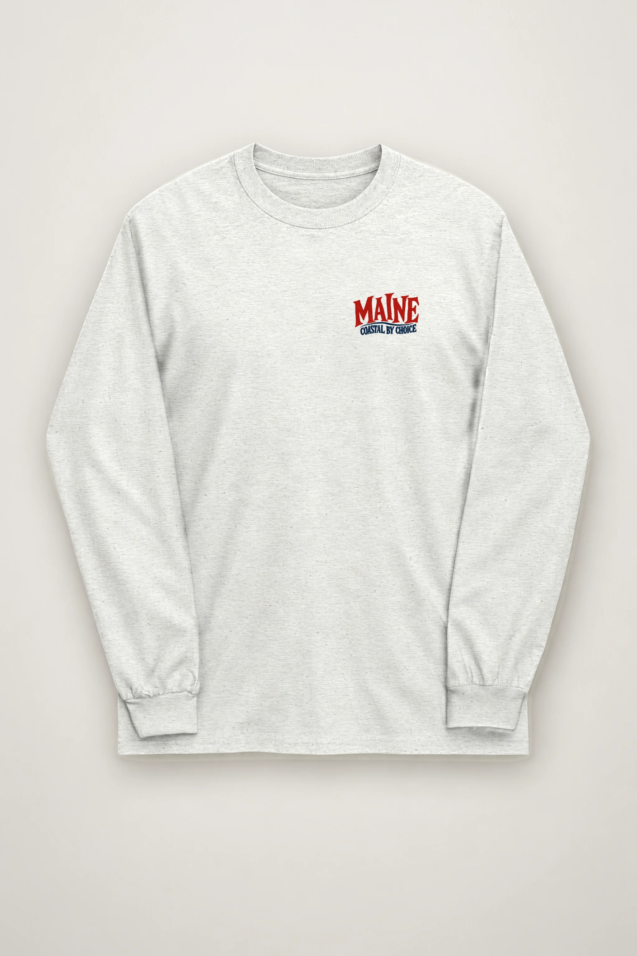 "Maine, Coastal by Choice" Unisex Longsleeve T-shirt