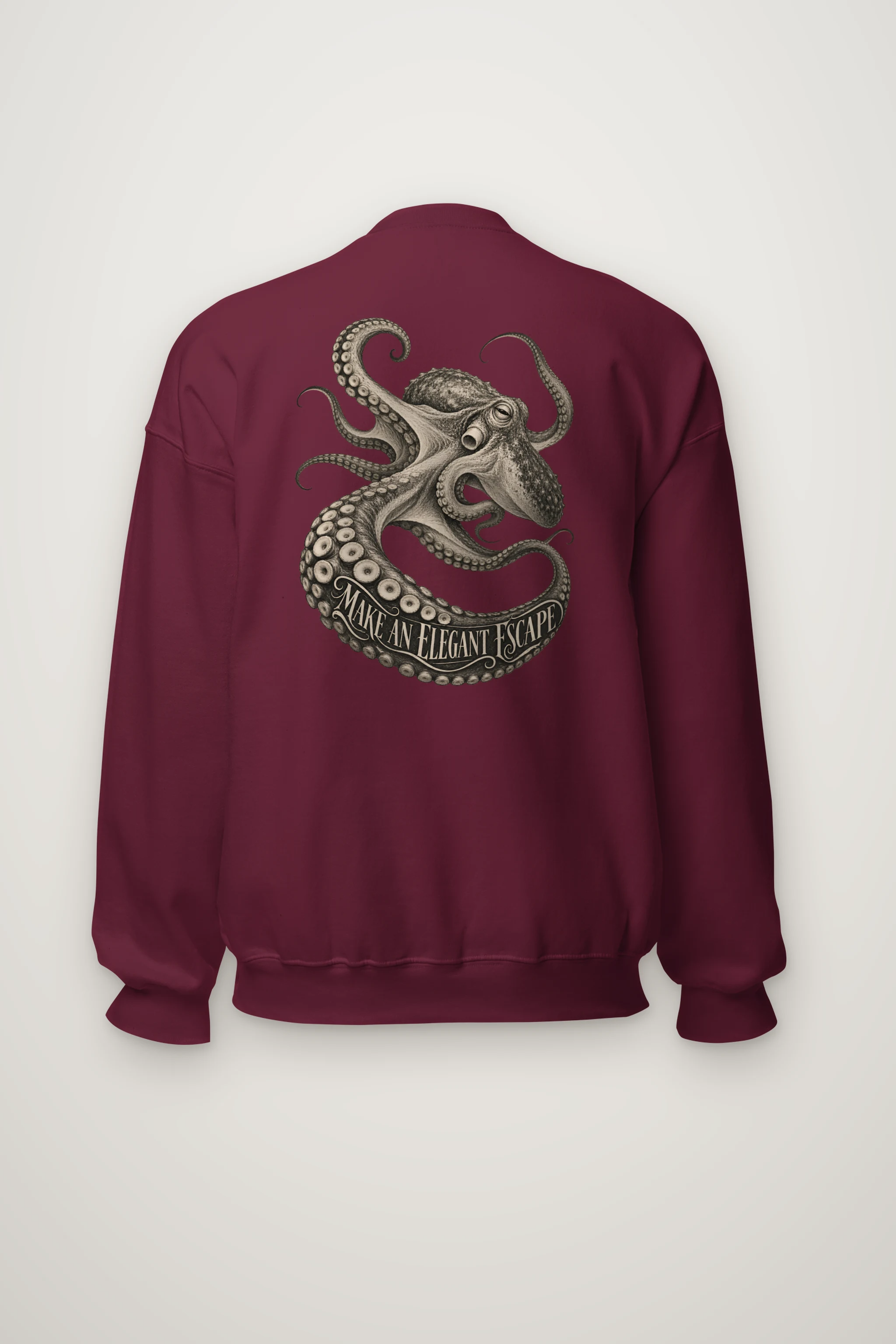"Make an Elegant Escape" Heavy Blend Unisex Crewneck Sweatshirt