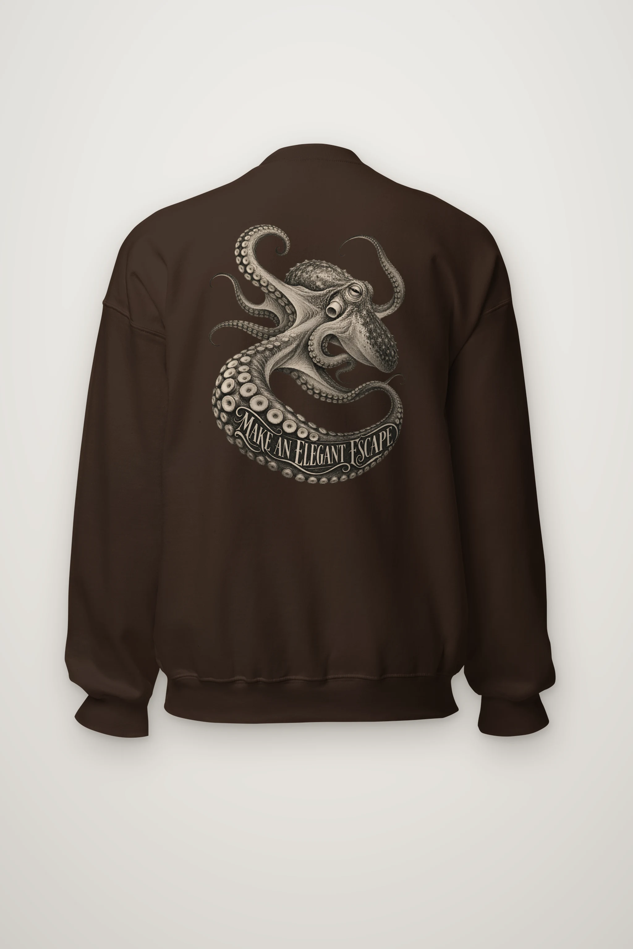 "Make an Elegant Escape" Heavy Blend Unisex Crewneck Sweatshirt