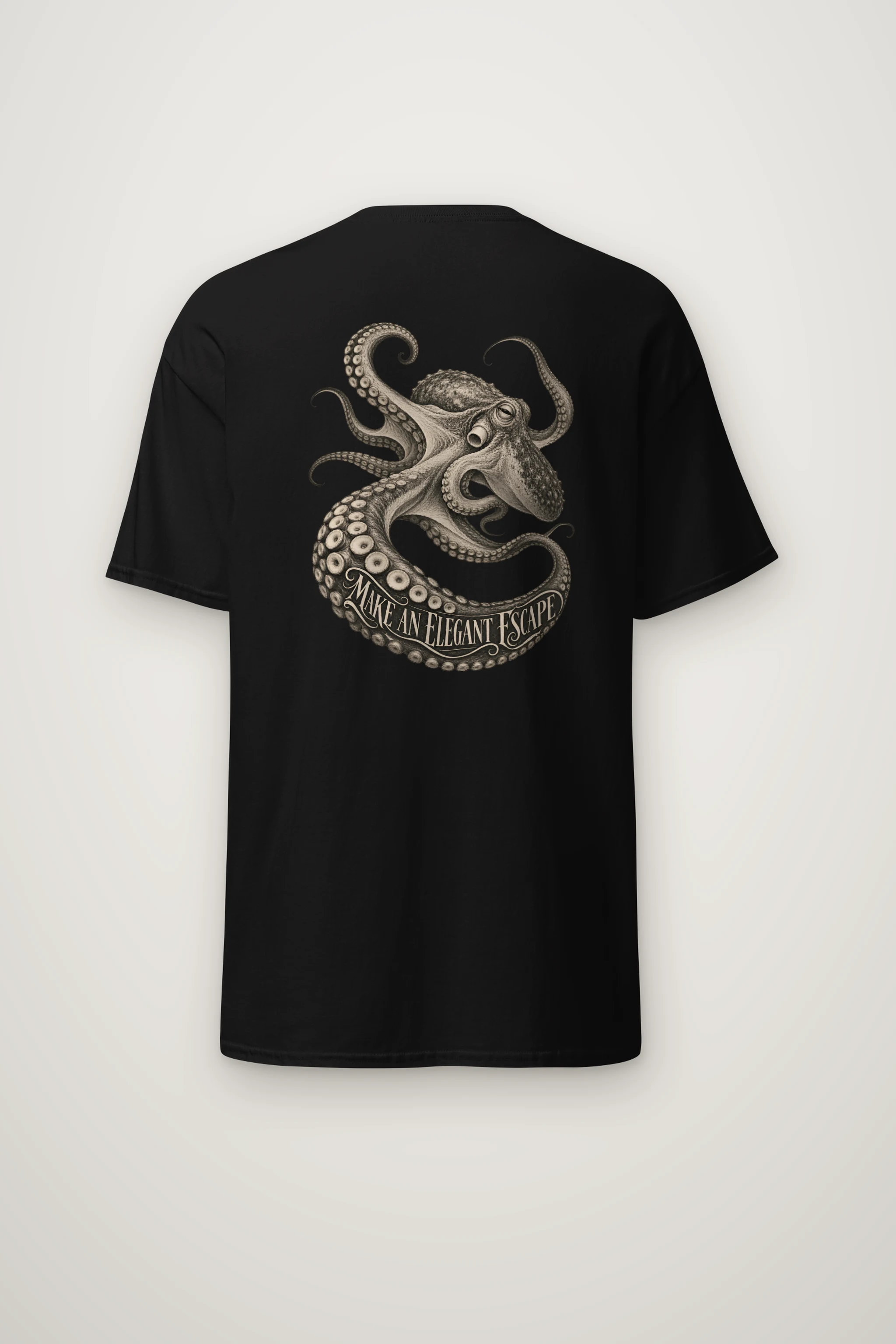 "Make an Elegant Escape" Heavyweight Unisex Crewneck T-shirt