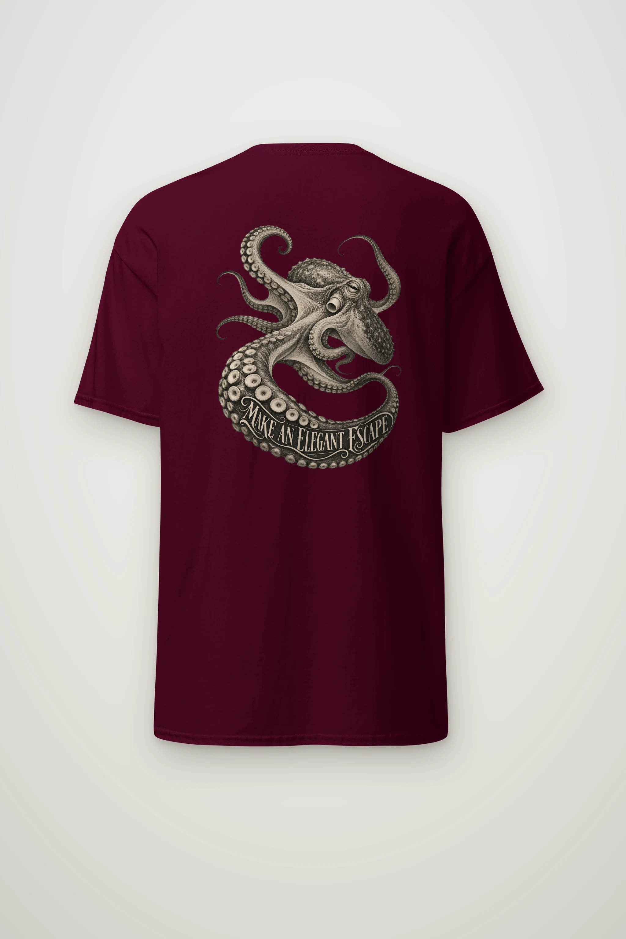 "Make an Elegant Escape" Heavyweight Unisex Crewneck T-shirt