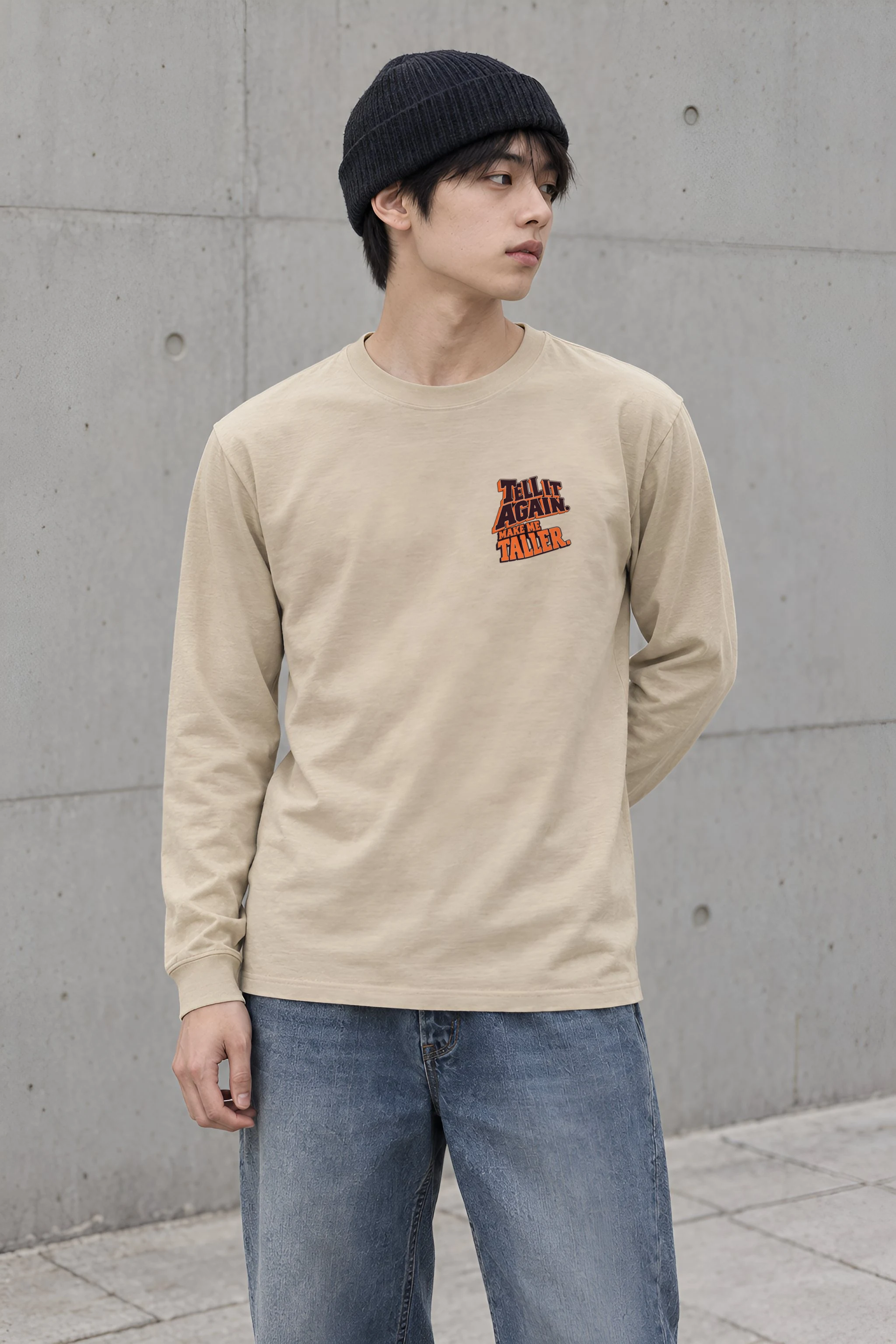 "Make Me Taller" Unisex Longsleeve T-shirt