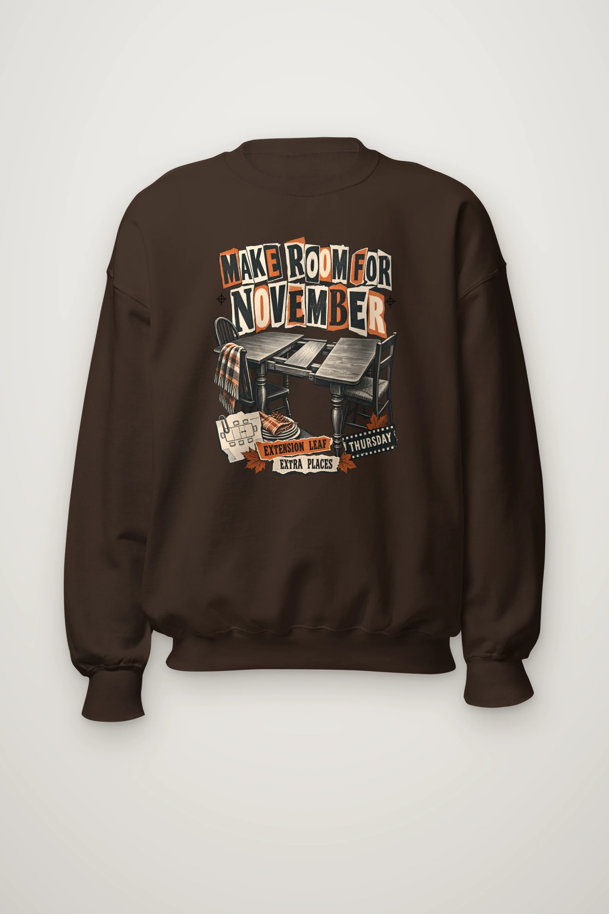 "Make Room for November" Heavy Blend Unisex Crewneck Sweatshirt