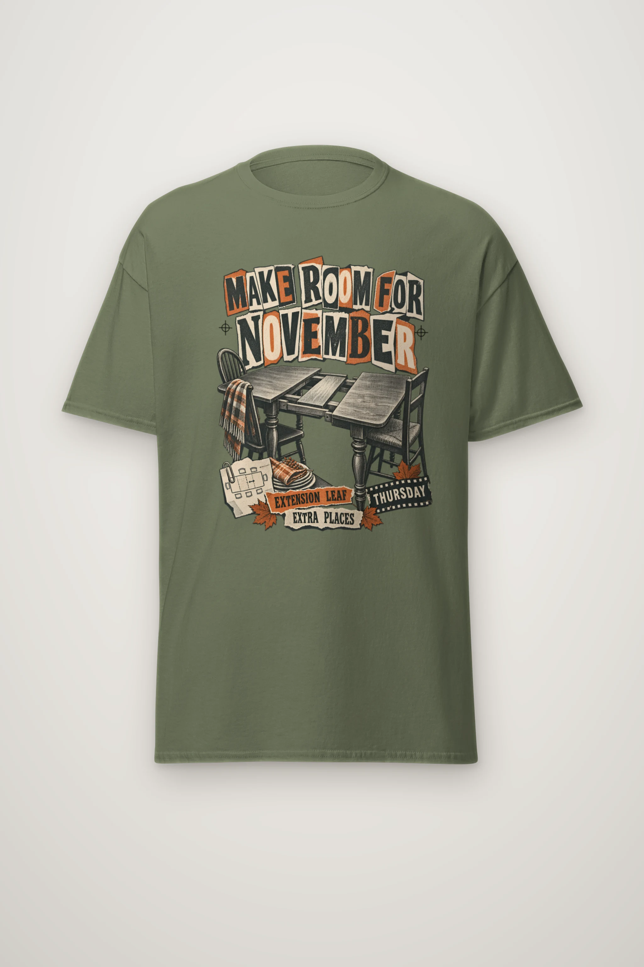 "Make Room for November" Heavyweight Unisex Crewneck T-shirt