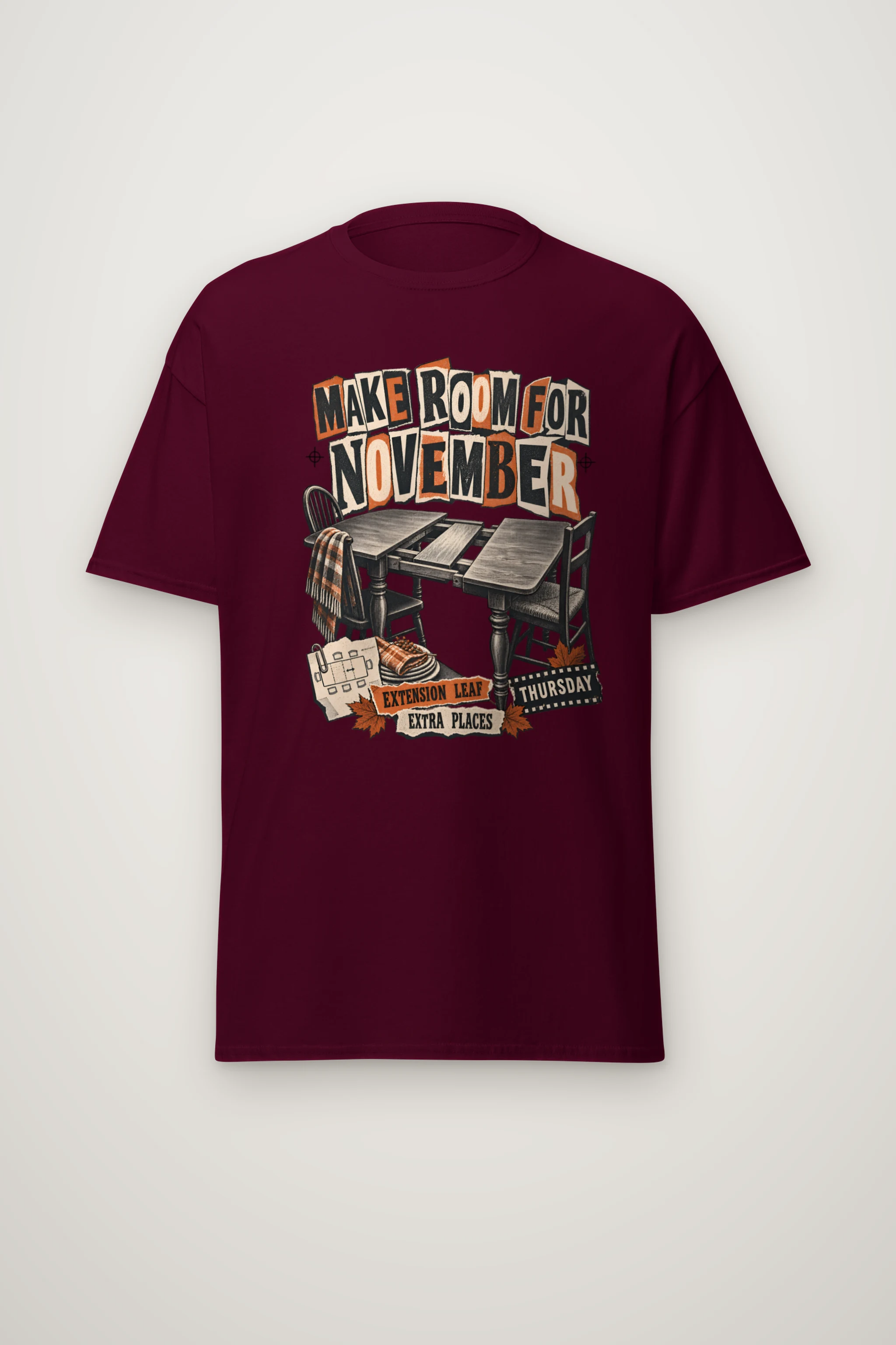 "Make Room for November" Heavyweight Unisex Crewneck T-shirt