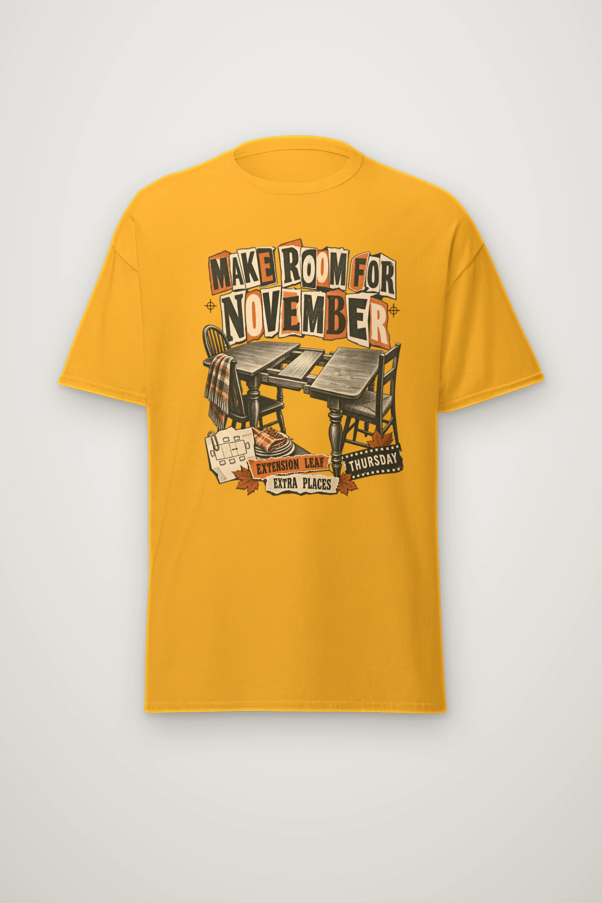 "Make Room for November" Heavyweight Unisex Crewneck T-shirt