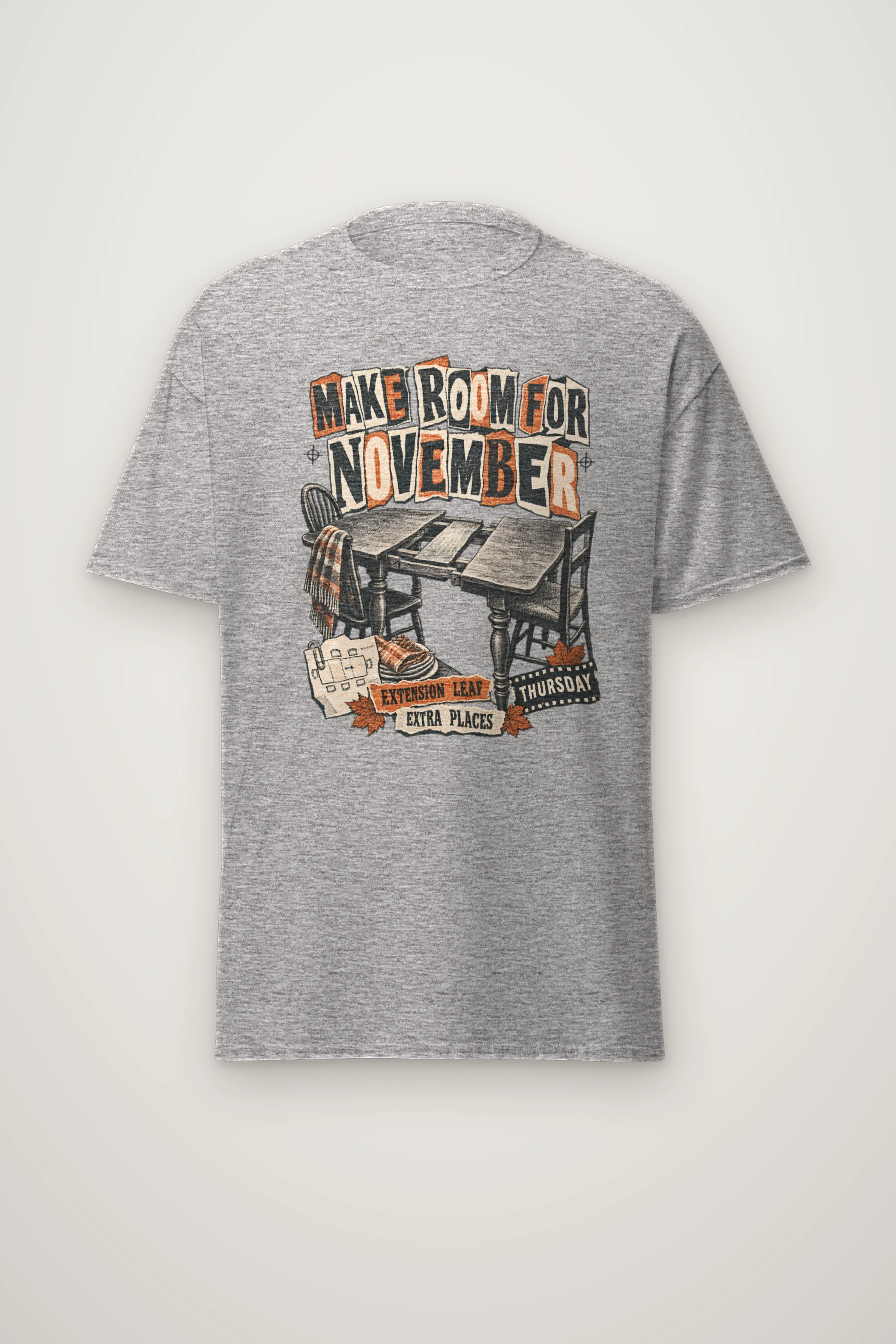 "Make Room for November" Heavyweight Unisex Crewneck T-shirt