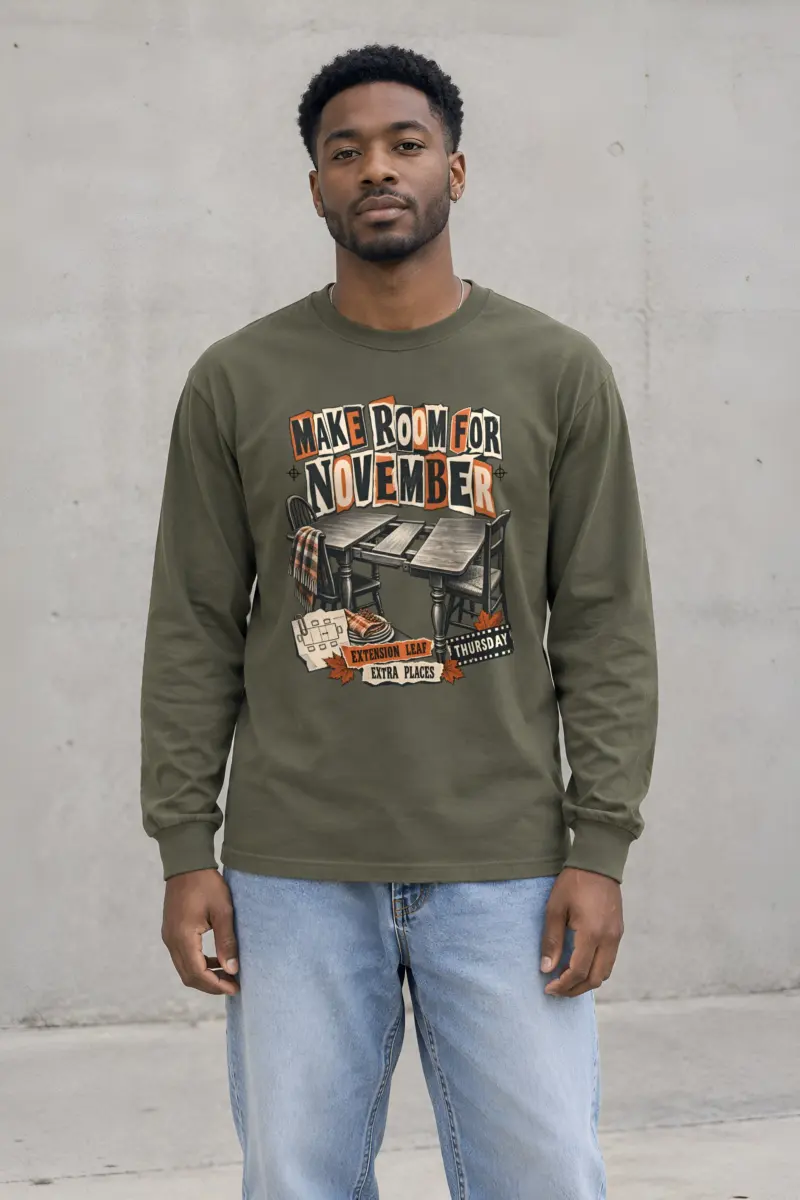 "Make Room For November" Unisex Longsleeve T-shirt