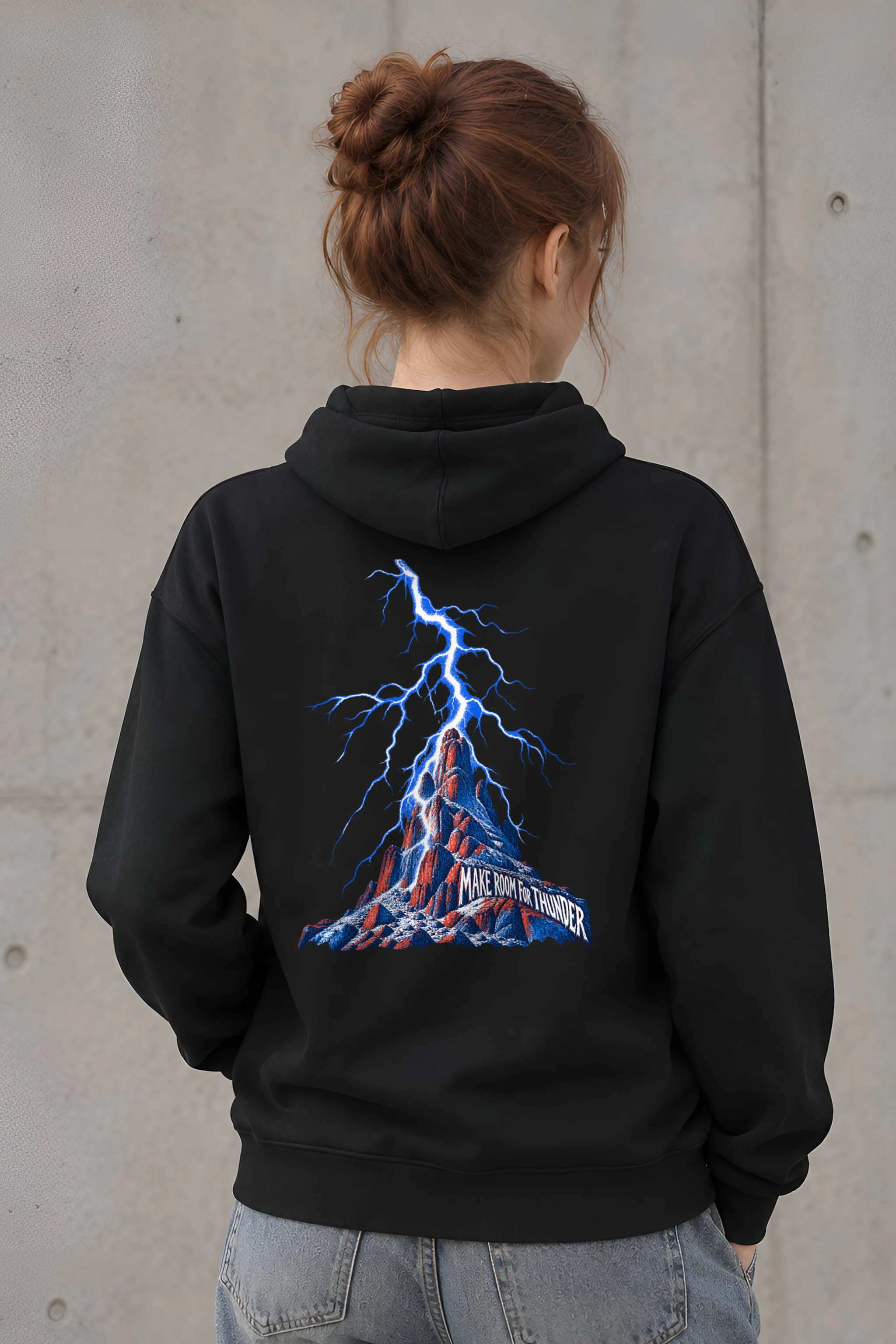 "Make Room for Thunder" Heavy Blend Unisex Pullover Hoodie