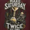 "Make Saturday Twice As Long" Heavy Blend Unisex Pullover Hoodie