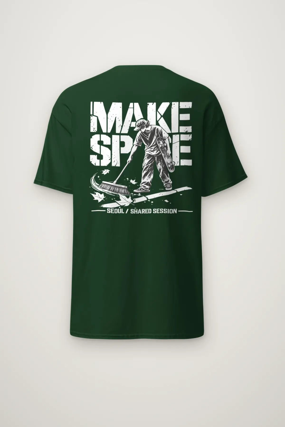 "Make Space Seoul Shared Session" Heavyweight Unisex Crewneck T-shirt