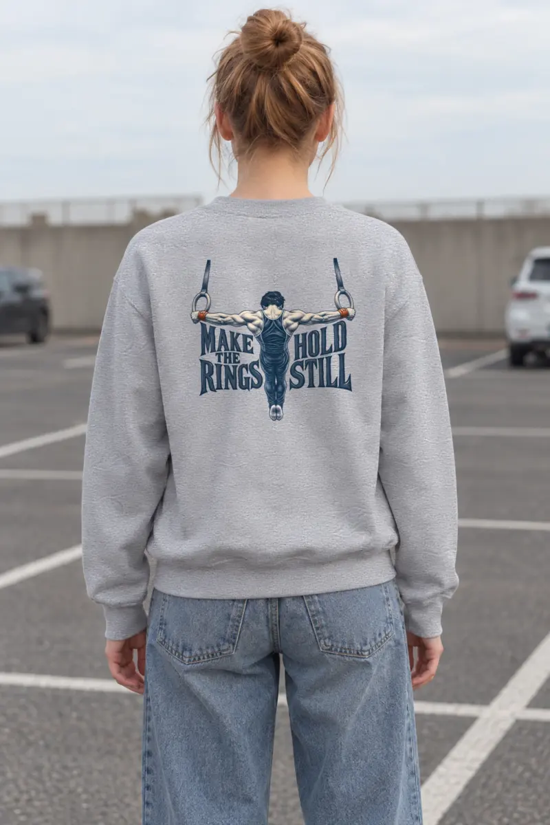 "Make the Rings Hold Still" Heavy Blend Unisex Crewneck Sweatshirt