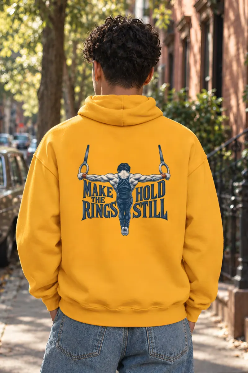 “Make the Rings Hold Still” Heavy Blend Unisex Pullover Hoodie